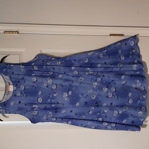 Pretty Blue Summer dress. By Expressions Plus size 20